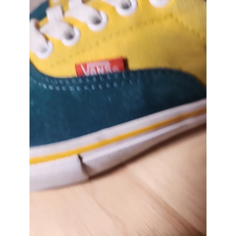 VANS Shoes‎ Sneakers Mens 9.5 Era Pro Skate Prime Atlantic Canvas Suede Yellow
